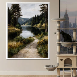 Pine Valley River Pathway - NicheCanvas