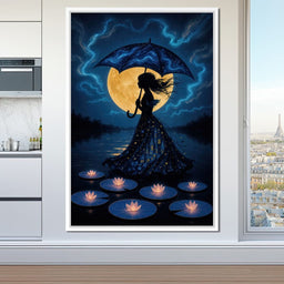 Lady of the Starry Night - TooplesArt  - NicheCanvas
