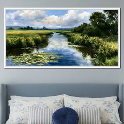 Summer Solstice Over The Still Waters - NicheCanvas