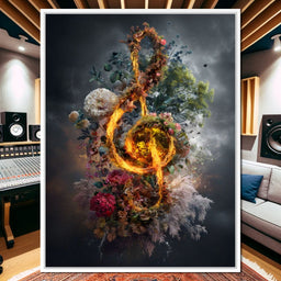 Inferno Bouquet Crescendo - NicheCanvas