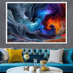 Elemental Swirls - TooplesArt - NicheCanvas