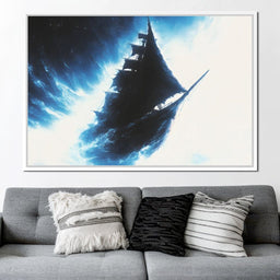 Voyage Through the Tempest - NicheCanvas