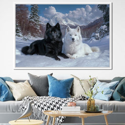 Harmony of Winter Guardians - NicheCanvas