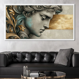 Golden Reverie in Stone - Wildrose Creations - NicheCanvas