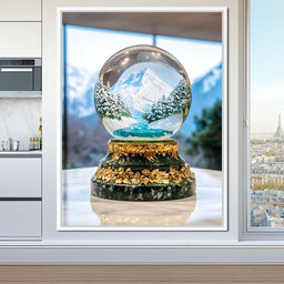 Winter Wonderland Globe Enchantment - NicheCanvas