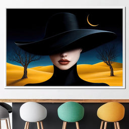 Enigmatic Beauty - TooplesArt - NicheCanvas