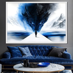Dragon of Frigid Mountains - NicheCanvas