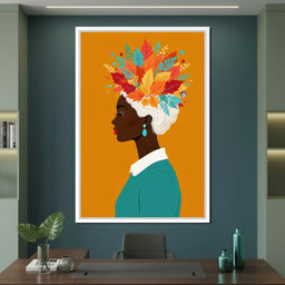 Crowned by Nature - TooplesArt - NicheCanvas