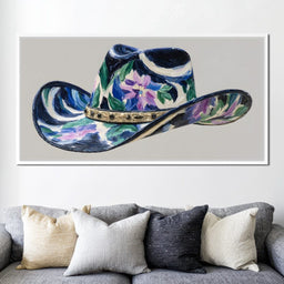 Floral Western Dreamscape - NicheCanvas