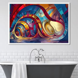 Vibrant Vortex - Tooples Art - NicheCanvas