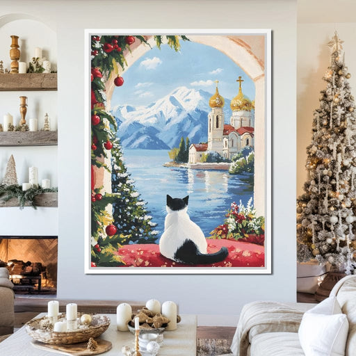 Majestic Vista From Afar Canvas Print