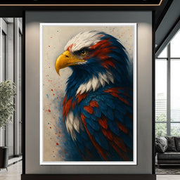 Eagle Majesty Feathered Glory - NicheCanvas