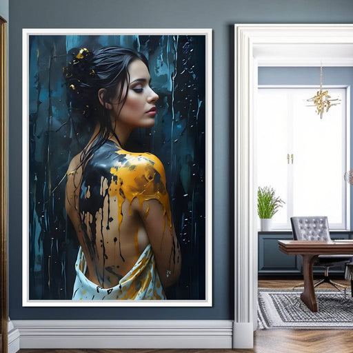 Female Portrait 284 - Johanjjf Canvas Print