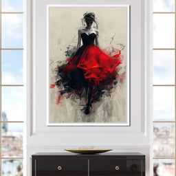 Flame of the Midnight Dance - NicheCanvas