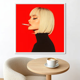 Enjoy a Unfiltered Cigarette - NicheCanvas