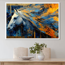 Equestrian Starlit Reverie - NicheCanvas