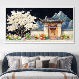 Acient Japanese City - NicheCanvas