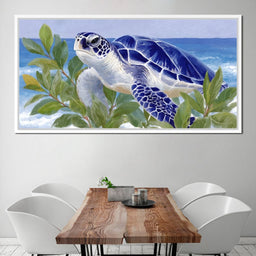 Ocean Voyager Sea Turtle Breeze - NicheCanvas