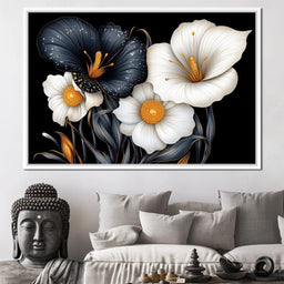 Gilded Petals - TooplesArt - NicheCanvas