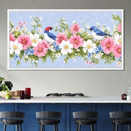 Delicate Harmony of Blossoms - NicheCanvas