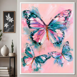 Fluttering Past The Pale Horizon - NicheCanvas