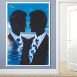 Oceanic Duality Reflections - NicheCanvas