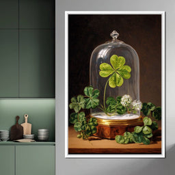 Lucky Clover Glass Dome - NicheCanvas