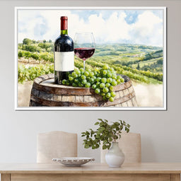 Vineyard Landscape - NicheCanvas