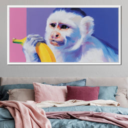 Monkey Dreams of Banana - NicheCanvas