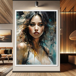 Female Portrait 0026 - Vizahn Burger - NicheCanvas