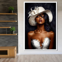Elegance in Ivory Dreams - NicheCanvas