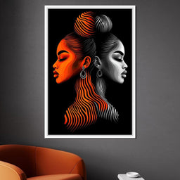 Black & Bold - TooplesArt - NicheCanvas