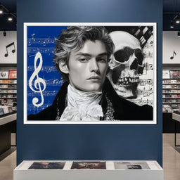 Baroque Composer Facing Mortality - NicheCanvas
