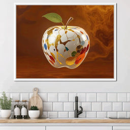The Kintsugi Apple - TooplesArt - NicheCanvas