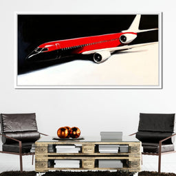 Flight Into Abstraction - NicheCanvas