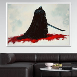 Shadowed Guardian Resolve - NicheCanvas