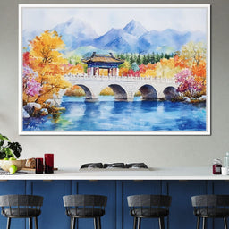 The Stone Bridge - NicheCanvas