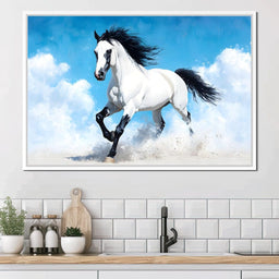 Gallop Through the Clouds - NicheCanvas