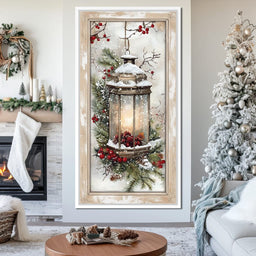 Lantern Glow Winter Enchantment - NicheCanvas