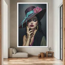 A Lady’s Poise - TooplesArt - NicheCanvas