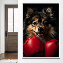 Paws of Courage Pugilist - NicheCanvas