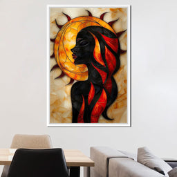 Solar Siren of the Flames - NicheCanvas