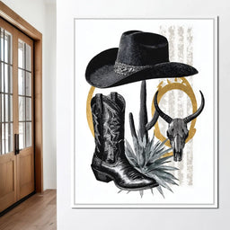 Western Frontier Cowboy Legacy - NicheCanvas