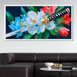 Petals and Blades Harmony - NicheCanvas