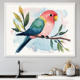 Tropical Branch Retreat - NicheCanvas