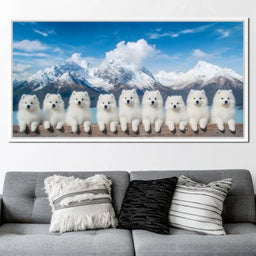 Alpine Pups Dreamy Escape - NicheCanvas