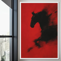 Unbound Spirit Rushing Through Darkness - NicheCanvas