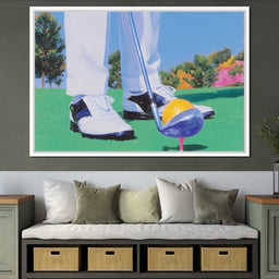 Golfing Daydreams in Bloom - NicheCanvas