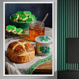 Shamrock Cookies Honey Loaf - NicheCanvas