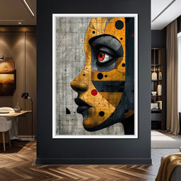 Mechanized Visage Unveiled - Cole Williams - NicheCanvas